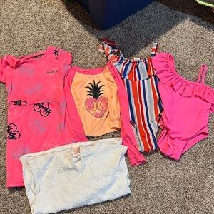 Cat & Jack Pink One Piece Swimsuit